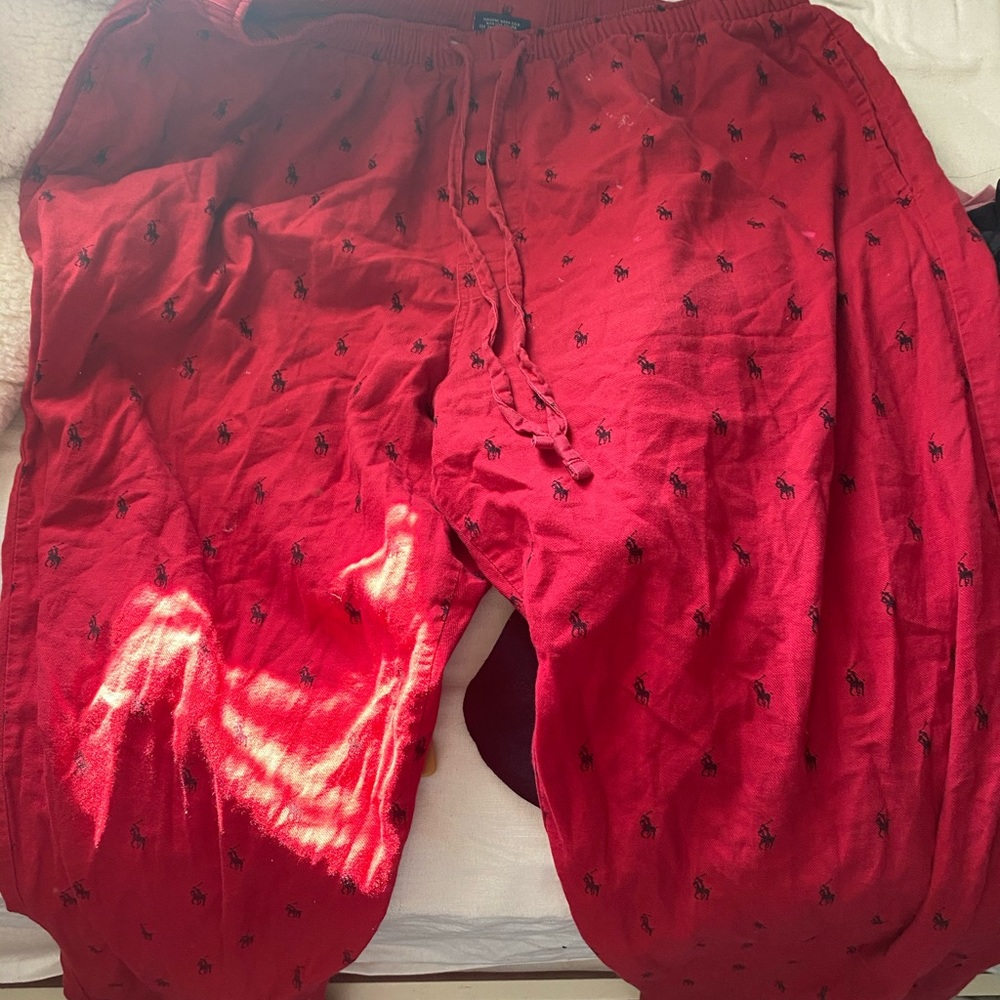 Polo pajama pants